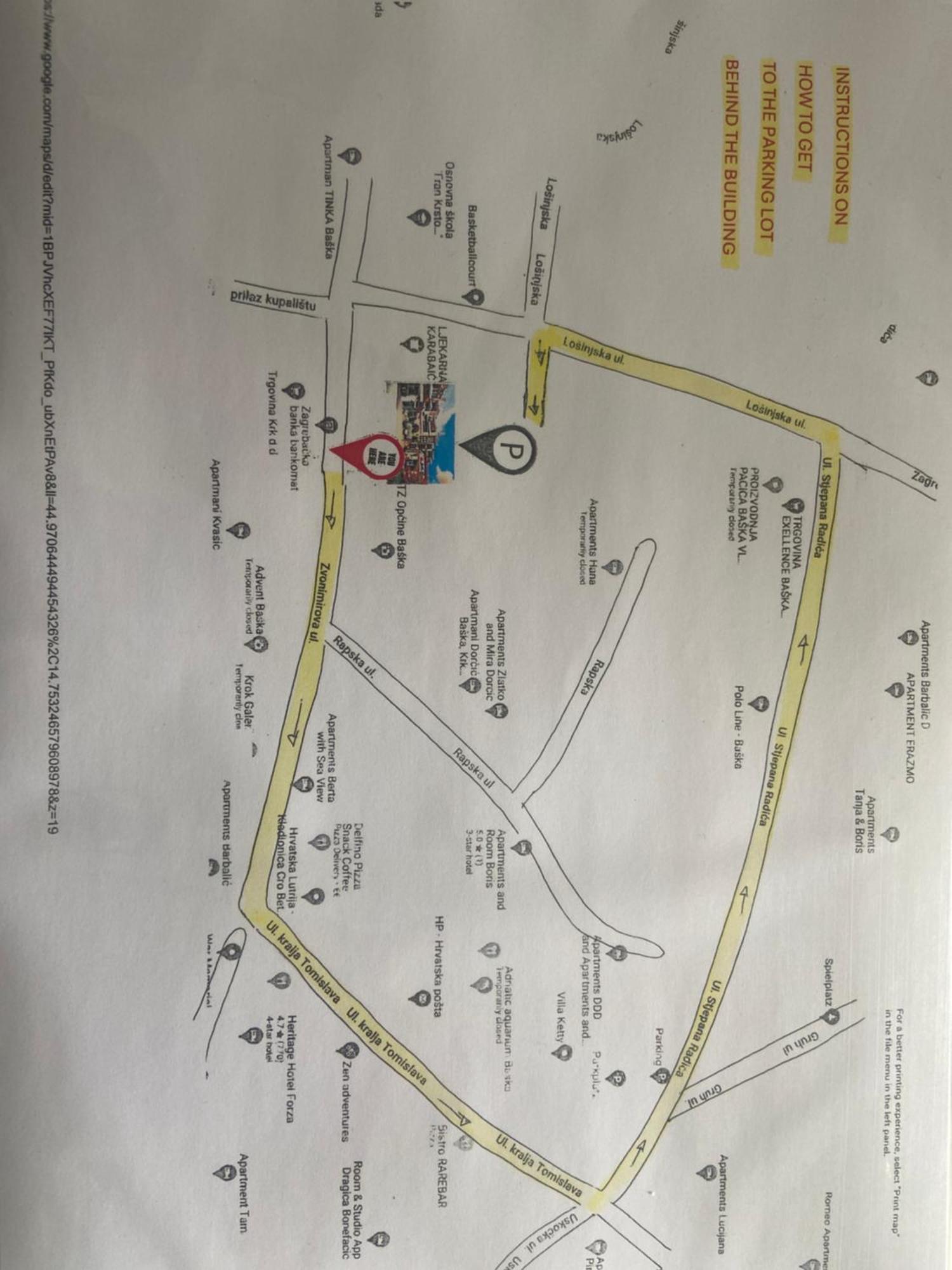 Apartman 114 Baška Εξωτερικό φωτογραφία